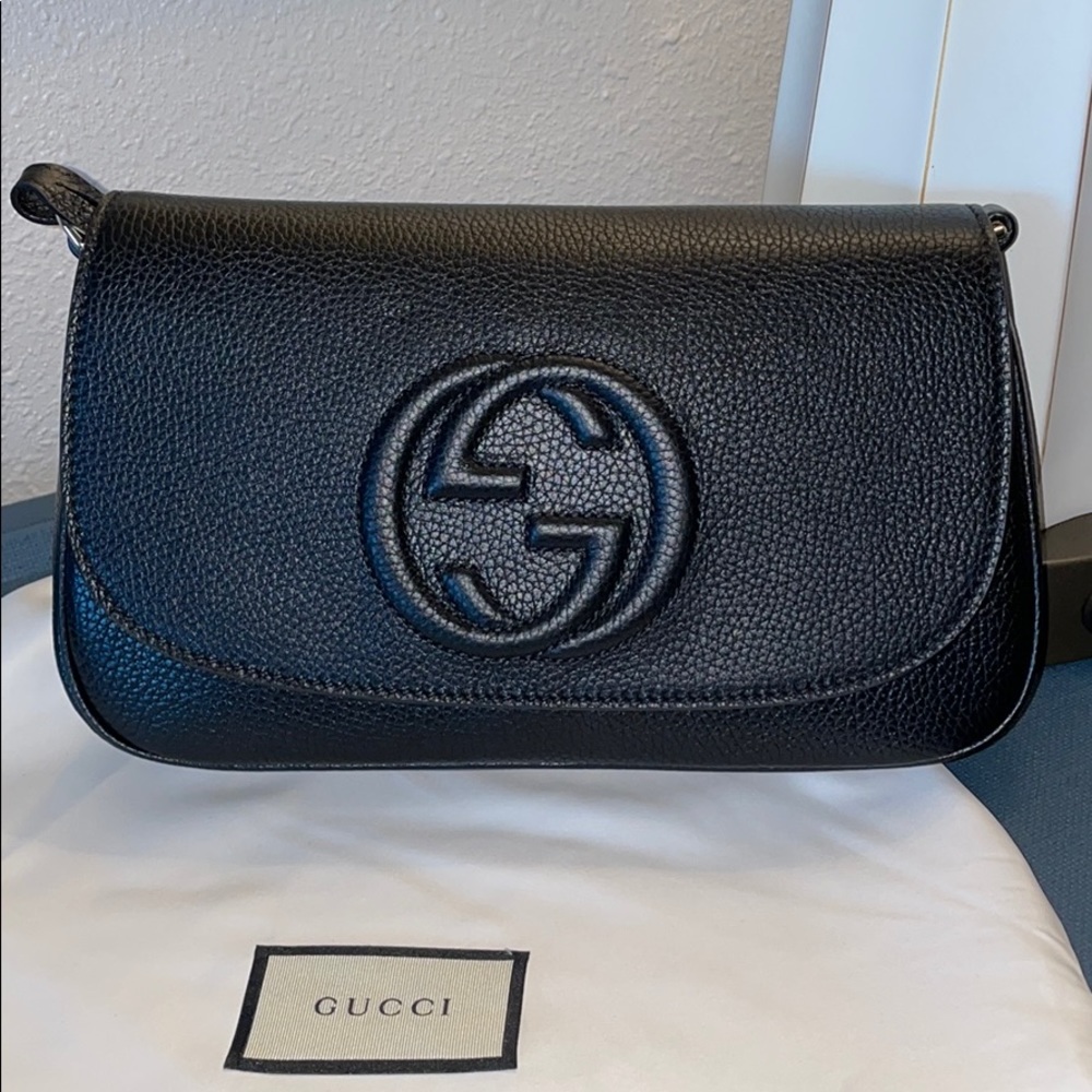 NWT Gucci Soho Crossbody Flap Bag